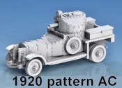 1:87 Scale - 1920 Armoured Car - RAF Turret
